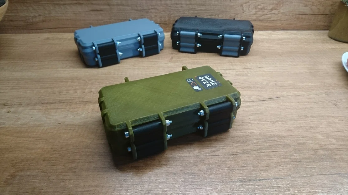 Hộp đựng bảo vệ Garmin Xero C1 (160x80x45mm) - Bản in 3D bền bỉ - Image 3