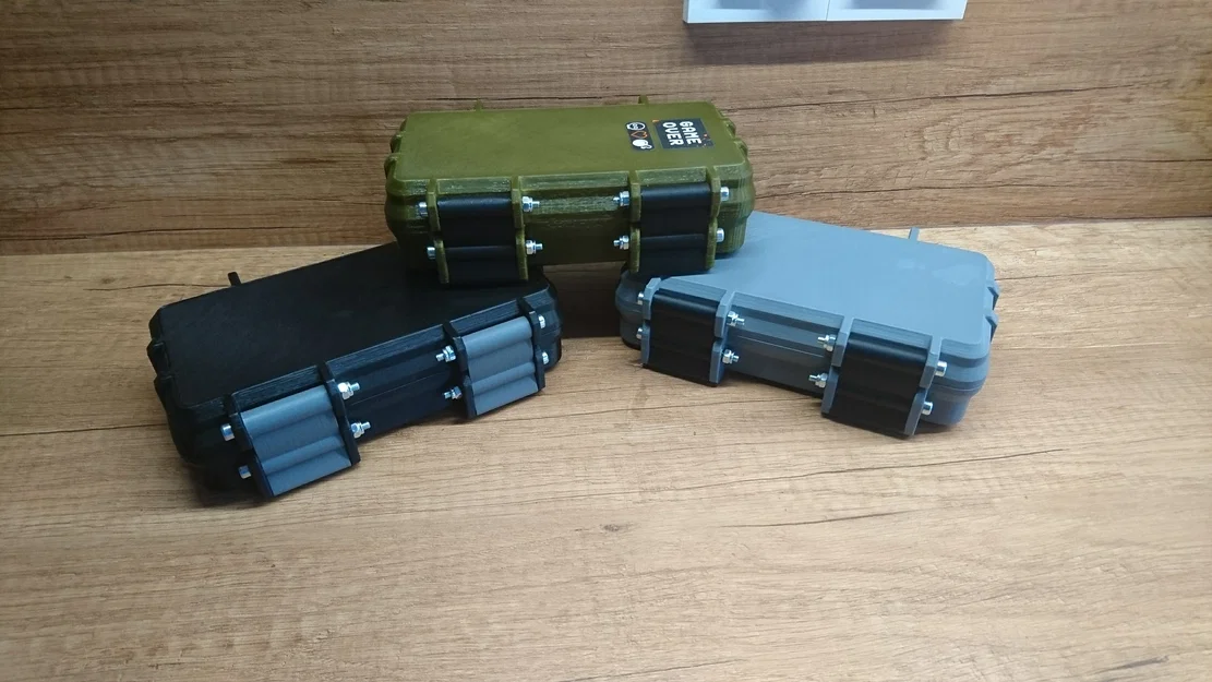 Hộp đựng bảo vệ Garmin Xero C1 (160x80x45mm) - Bản in 3D bền bỉ - Image 6