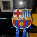 Mô hình khiên FC Barcelona có chân linh hoạt (flexi legs) in 3D - Thumbnail 5