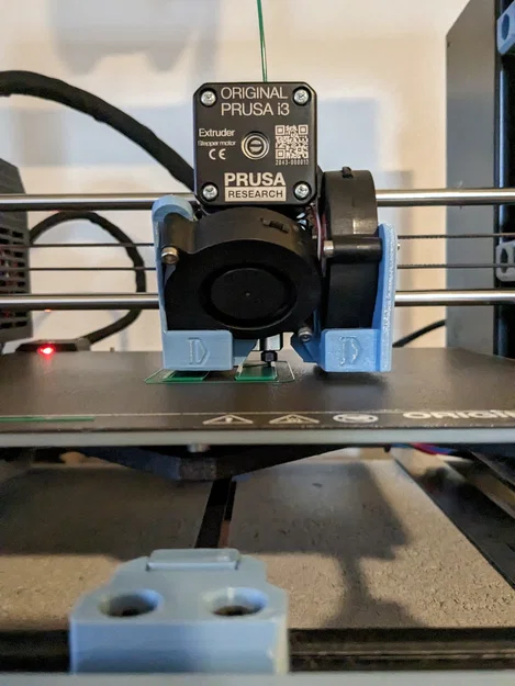 Ngàm và ống dẫn gió đôi (Dual Fan Mount/Duct) cho Prusa MK3S - Image 2