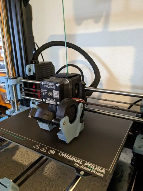 Ngàm và ống dẫn gió đôi (Dual Fan Mount/Duct) cho Prusa MK3S - Image 3