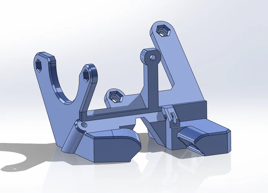 Ngàm và ống dẫn gió đôi (Dual Fan Mount/Duct) cho Prusa MK3S - Image 4