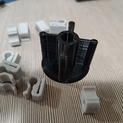 Bộ kẹp và giá đỡ filament 3D in - Giải pháp quản lý dây nhựa gọn gàng