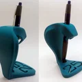 Cobra Pen Holder - 2025 - Năm Ất Tỵ - Ống Đựng Bút Hình Rắn Hổ Mang - Thumbnail 3