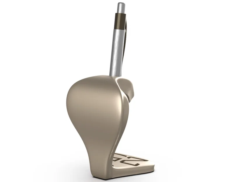 Cobra Pen Holder - 2025 - Năm Ất Tỵ - Ống Đựng Bút Hình Rắn Hổ Mang - Image 4