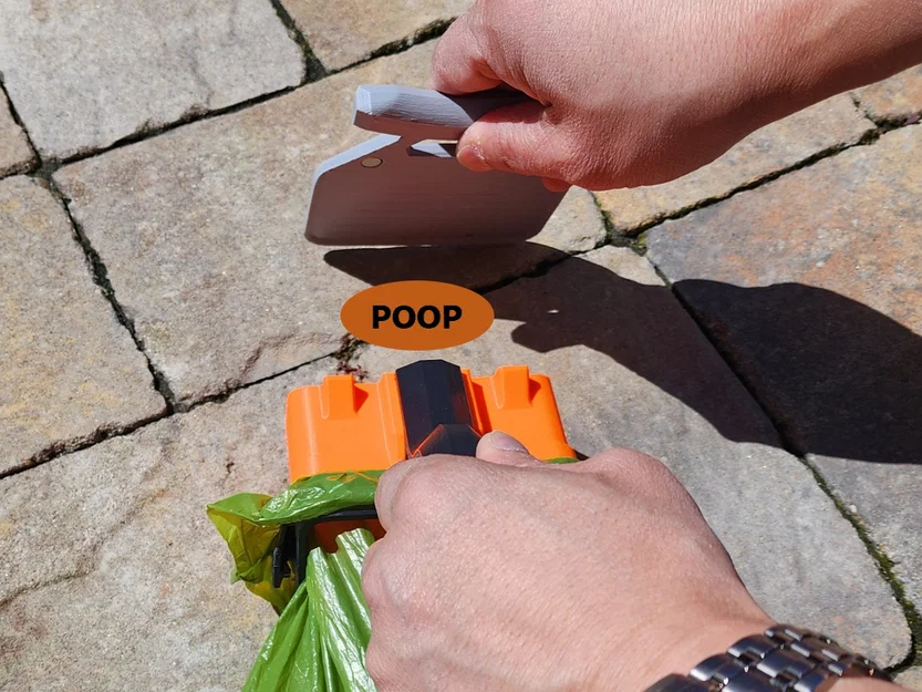 #0133 Dụng cụ xúc phân cho chó nhỏ và trung bình - Image 1