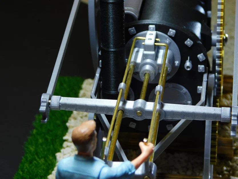 Đầu máy hơi nước đầu tiên - Mô hình cơ khí lịch sử - Image 6