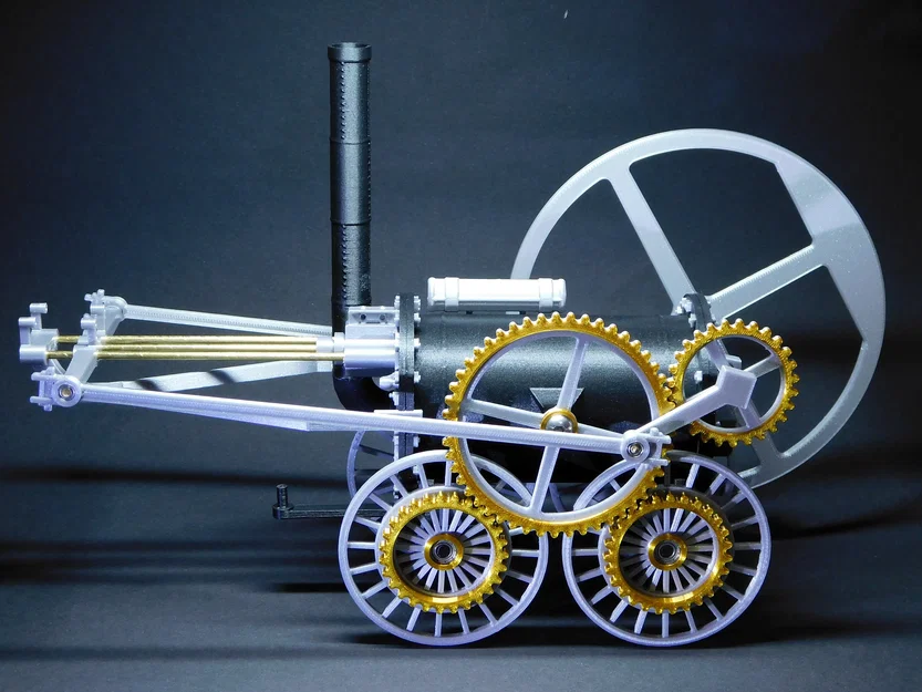 Đầu máy hơi nước đầu tiên - Mô hình cơ khí lịch sử - Image 10