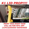Giá đỡ chống nắp máy K1/K1C - Thumbnail 1