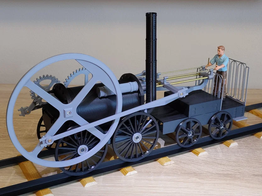 Đầu máy hơi nước đầu tiên (The first steam locomotive) - Image 2