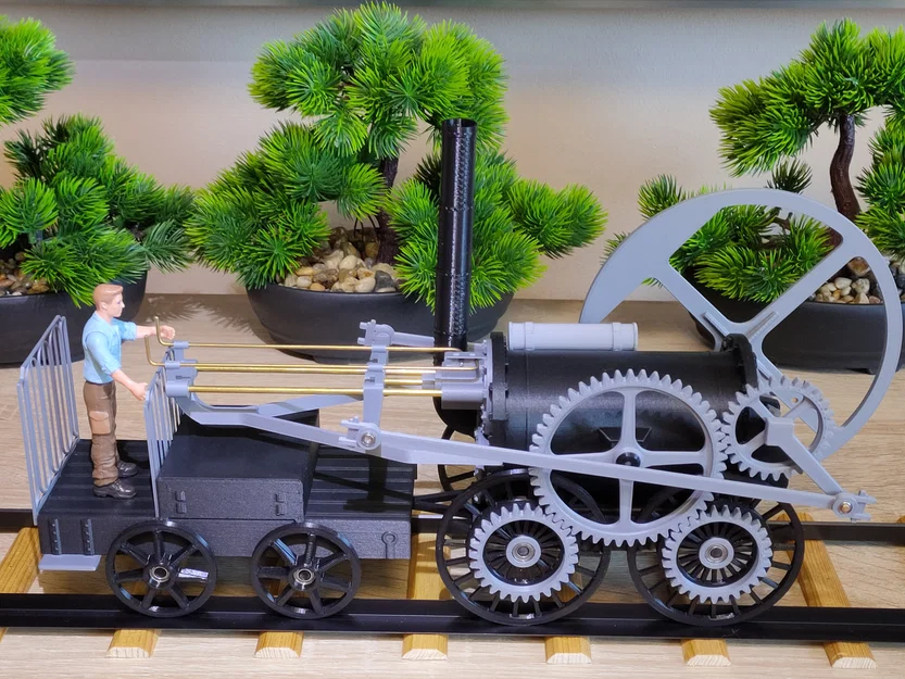 Đầu máy hơi nước đầu tiên (The first steam locomotive) - Image 3