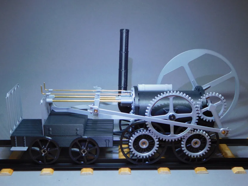 Đầu máy hơi nước đầu tiên (The first steam locomotive) - Image 4
