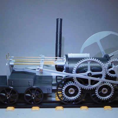 Đầu máy hơi nước đầu tiên (The first steam locomotive)
