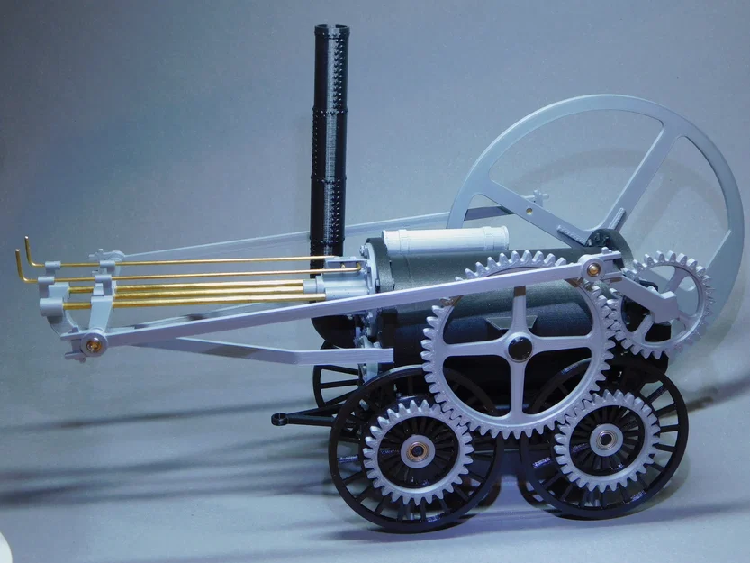 Đầu máy hơi nước đầu tiên (The first steam locomotive) - Image 5