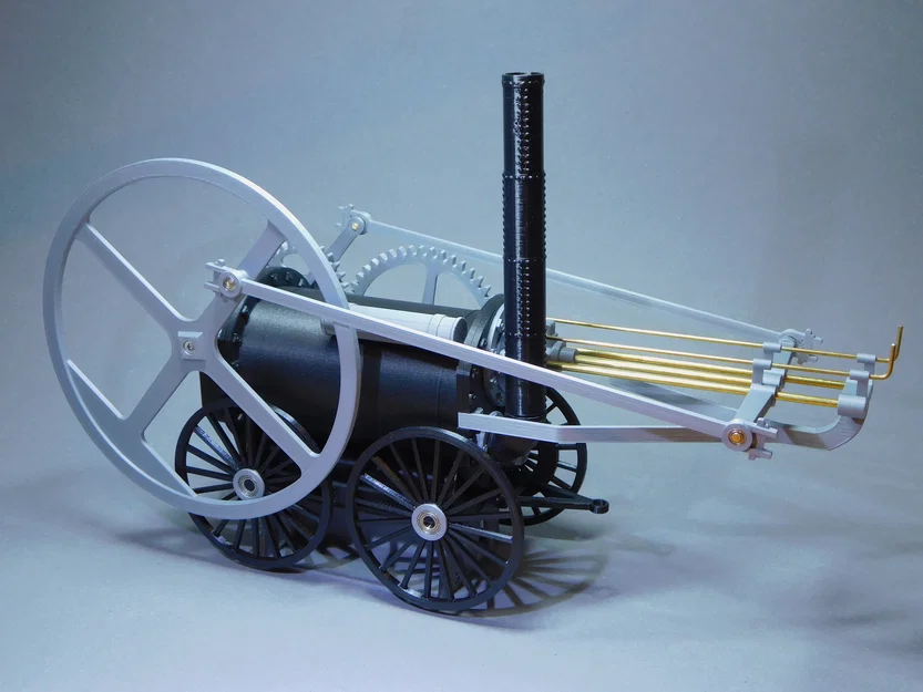 Đầu máy hơi nước đầu tiên (The first steam locomotive) - Image 6