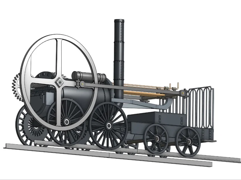 Đầu máy hơi nước đầu tiên (The first steam locomotive) - Image 7