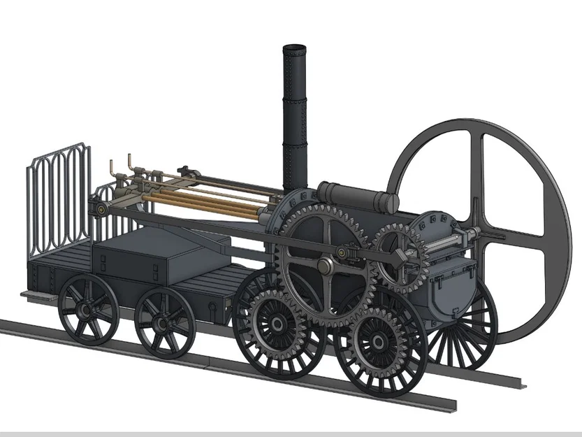 Đầu máy hơi nước đầu tiên (The first steam locomotive) - Image 8