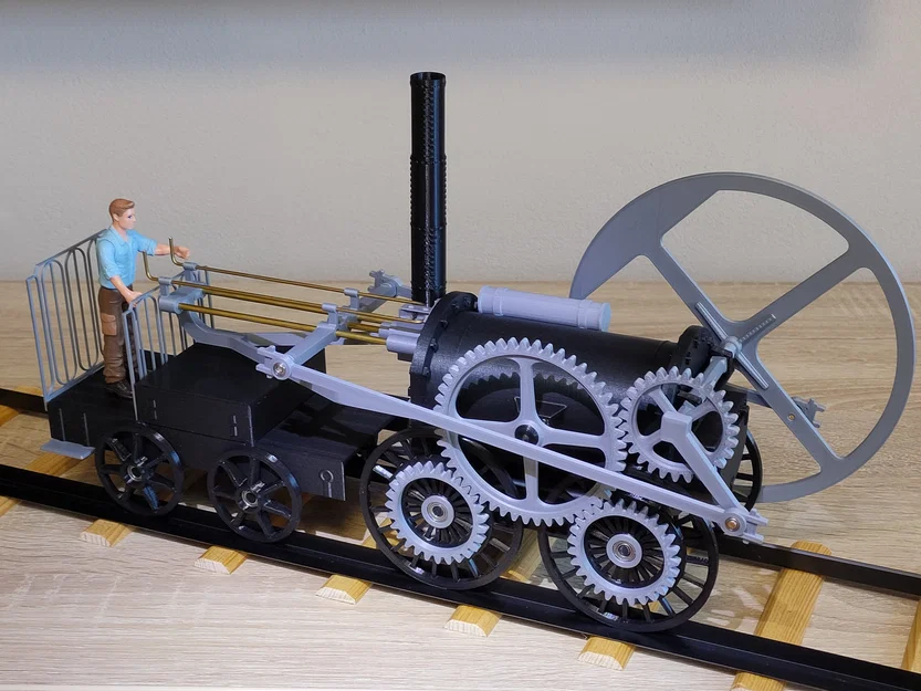 Đầu máy hơi nước đầu tiên (The first steam locomotive) - Image 10