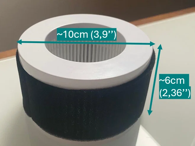 Bộ lọc không khí cho máy in P1S/X1C - Image 4