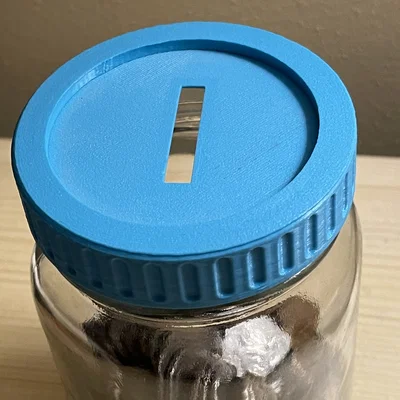 Nắp Ống Heo Cho Hũ Mason Jar (Miệng Thường)