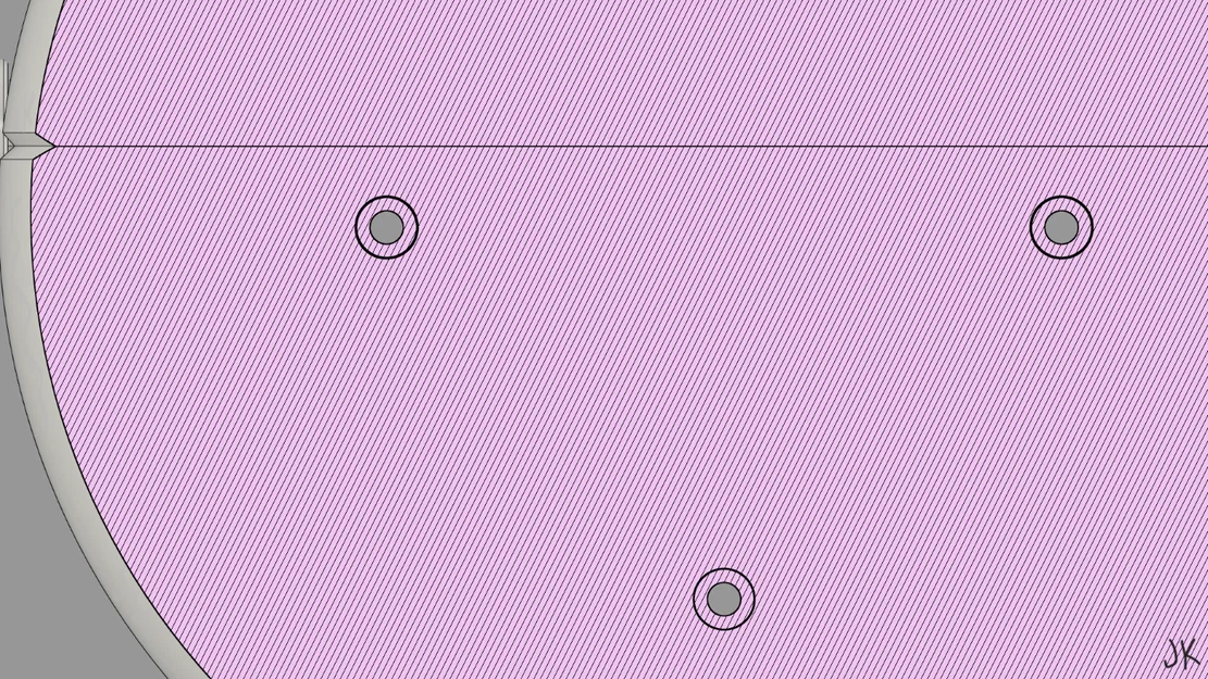 Giá treo ngược cho quạt WOOZOO SC15 - Image 3