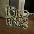 Mô hình trang trí 3D logo The Lord of The Rings cực đẹp - Thumbnail 2