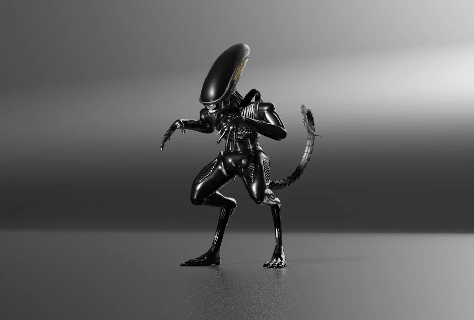 Mô hình XenoMorph độ phân giải cao từ series Alien - Image 1