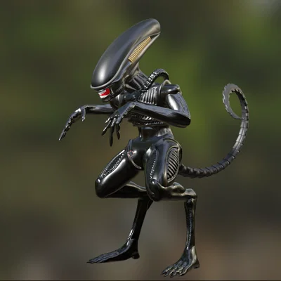 Mô hình XenoMorph độ phân giải cao từ series Alien