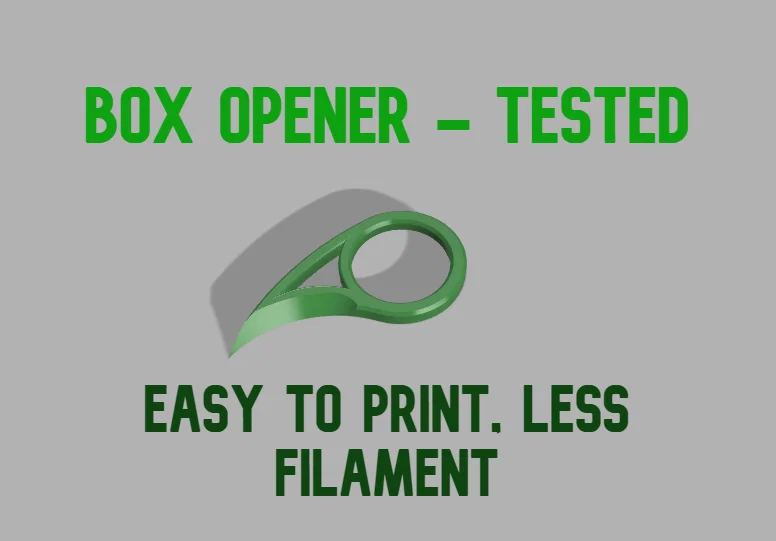 Dụng cụ cắt mở thùng carton 3D tiện lợi, tiết kiệm nhựa - Image 1