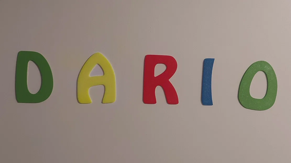 Bộ chữ cái 3D trang trí và giáo dục cực đẹp - Image 2