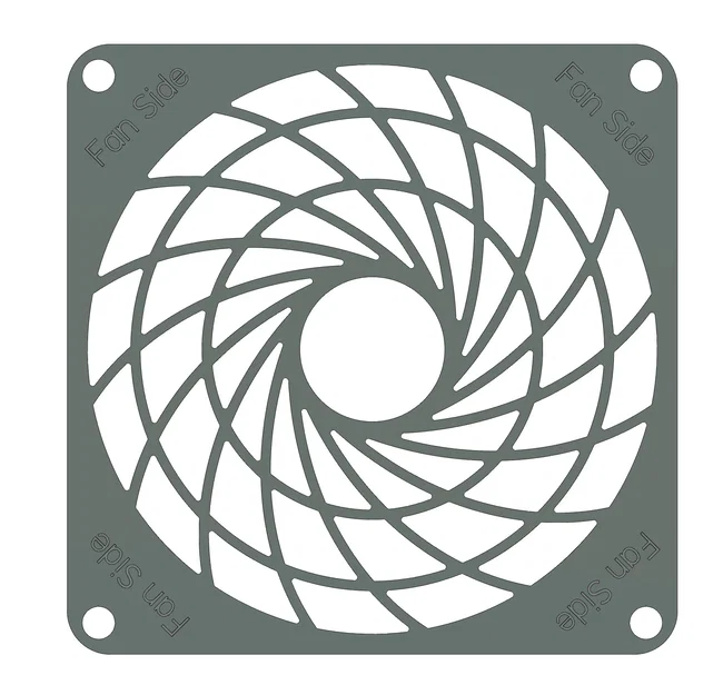 Lưới tản nhiệt quạt 92mm hiệu suất cao kiểu Noctua - Image 1