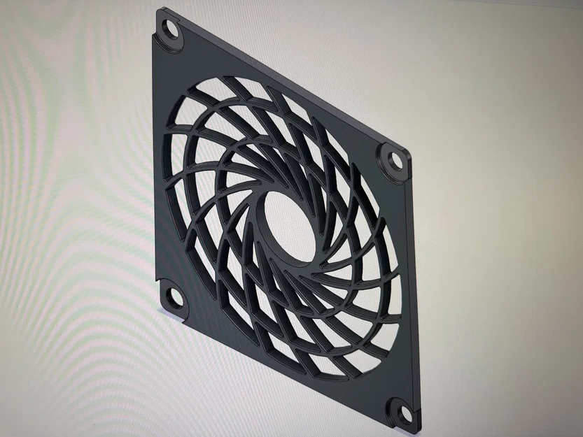 Mặt nạ quạt 80mm hiệu suất cao thiết kế kiểu Noctua - Image 1