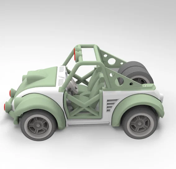 Mô hình xe đua địa hình Car V10 cực chất cho dân in 3D - Image 2