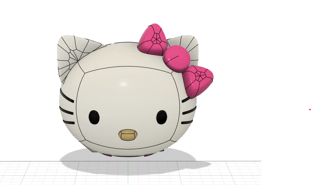 Ống đựng đồ trang điểm Hello Kitty - Image 1
