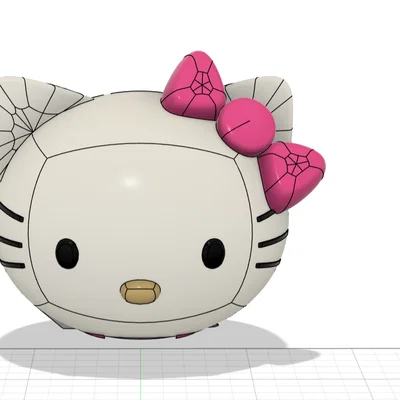 Ống đựng đồ trang điểm Hello Kitty