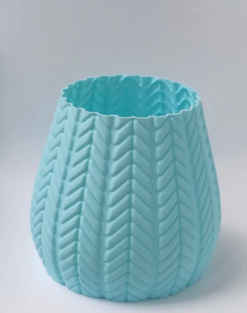 Ống cắm bút họa tiết đan len 3D in nhanh cực đẹp - Image 3