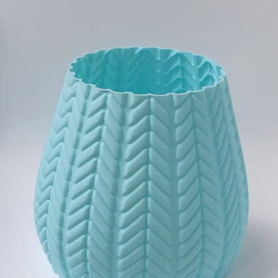 Ống cắm bút họa tiết đan len 3D in nhanh cực đẹp