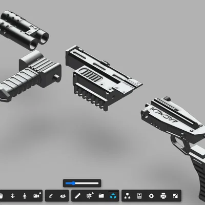 Mô hình súng ACP Shotgun từ Star Wars