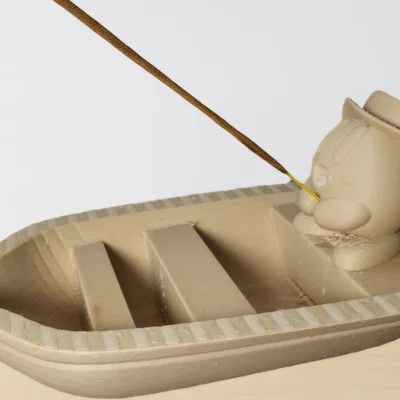 Mô hình Kirby câu cá - Đế cắm nhang