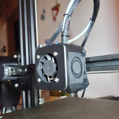 Nắp che Hotend cho Creality Ender 3 v2 (phiên bản cải tiến bắt ốc trực tiếp)