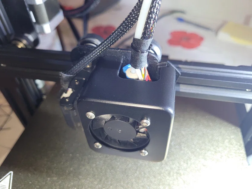 Nắp che Hotend cho Creality Ender 3 v2 (phiên bản cải tiến bắt ốc trực tiếp) - Image 4