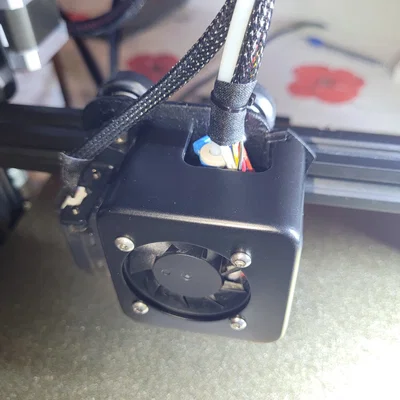 Nắp che Hotend cho Creality Ender 3 v2 (phiên bản cải tiến bắt ốc trực tiếp)