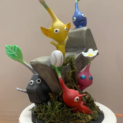 Mô hình các nhân vật Pikmin