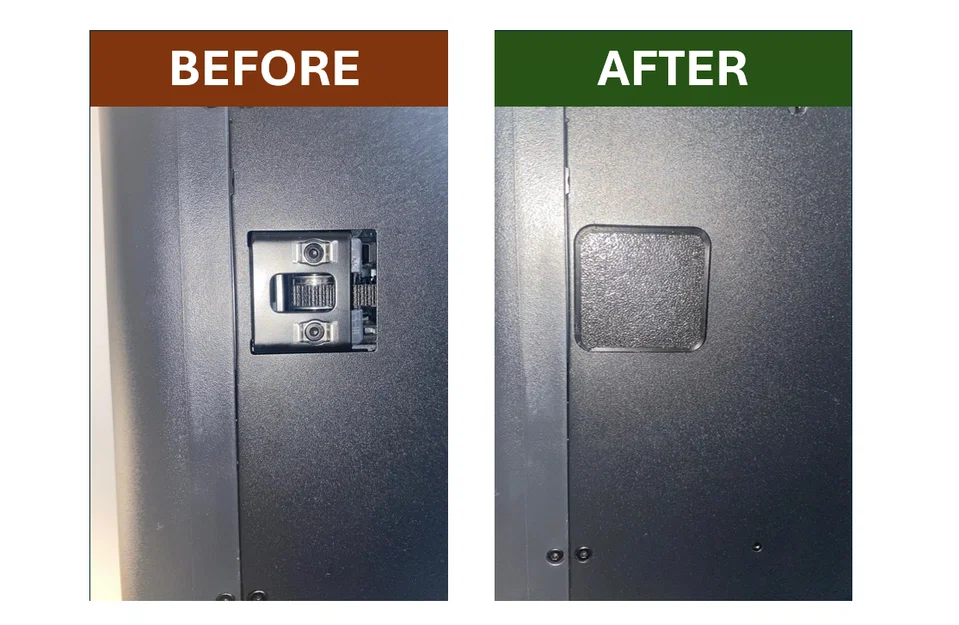 Nắp đậy chống bụi phía sau cho dòng máy in 3D Bambu Lab P1S P1P X1C - Image 1