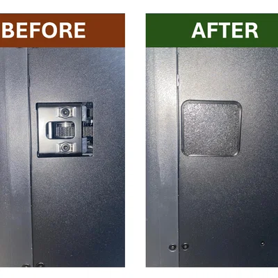 Nắp đậy chống bụi phía sau cho dòng máy in 3D Bambu Lab P1S P1P X1C