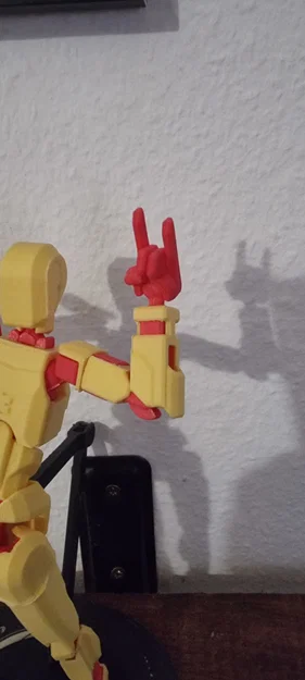 Bàn tay Metal cho Dummy 13 - Phụ kiện tay Devil Horns độc đáo - Image 1