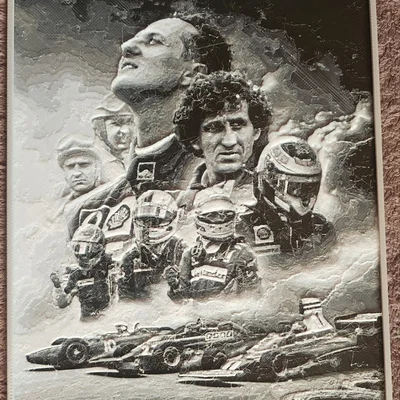 Ferrari Leggend F1 - HueForge