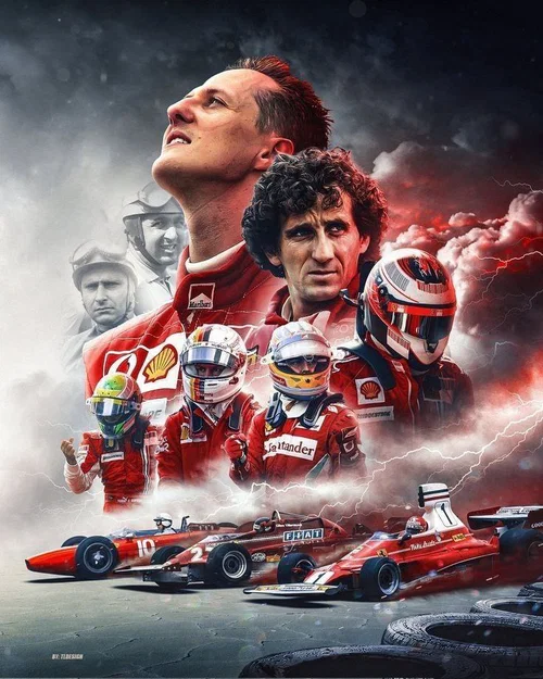 Ferrari Leggend F1 - HueForge - Image 2