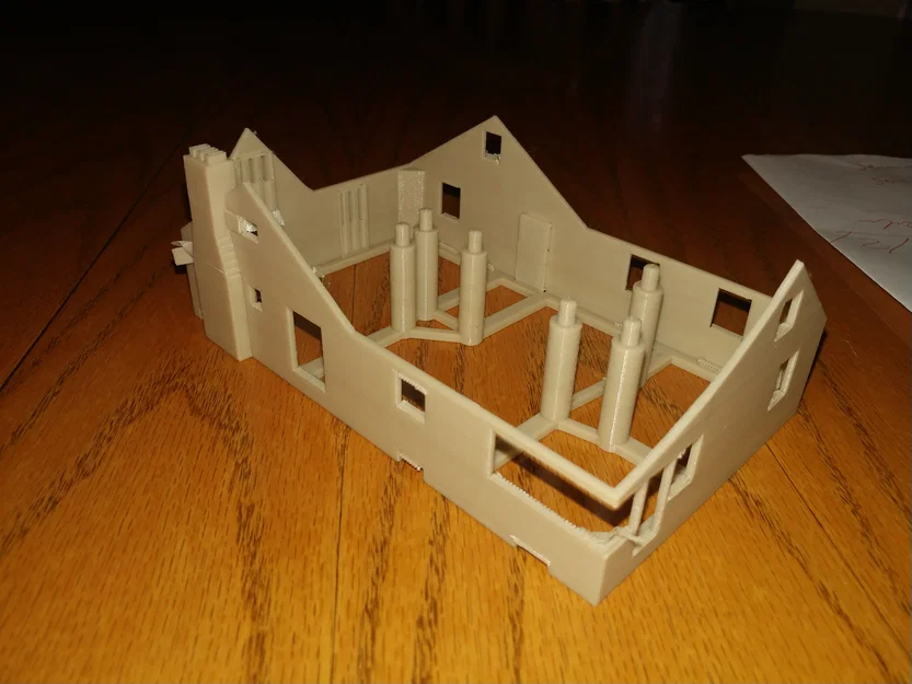 Mô hình Nhà và Gara tỷ lệ HO - Image 3