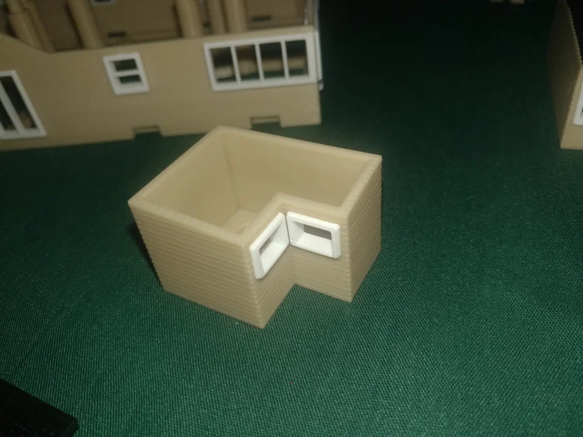 Mô hình Nhà và Gara tỷ lệ HO - Image 11